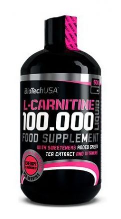 BioTech L-Carnitine 100000 мг. Вишня (500 мл)