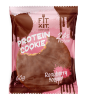 Печенье протеиновое шоколадное FIT KIT Protein choсolate Cake (Малиновый йогурт) (50 г)