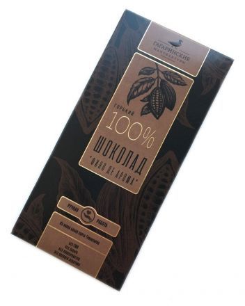 Несладкий шоколад ПРЕМИУМ 100% Гагаринские мануфактуры (70 г)
